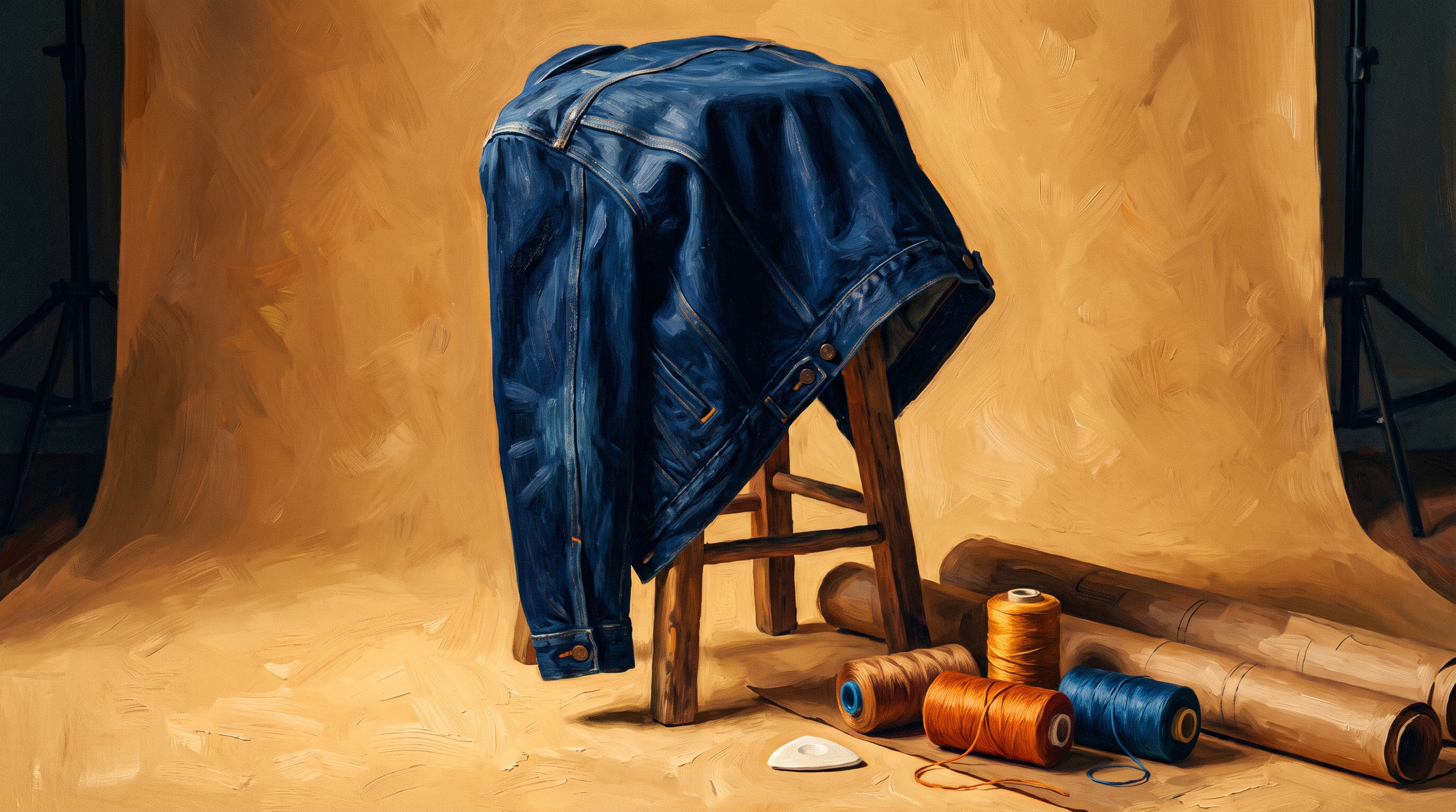Denim product shot