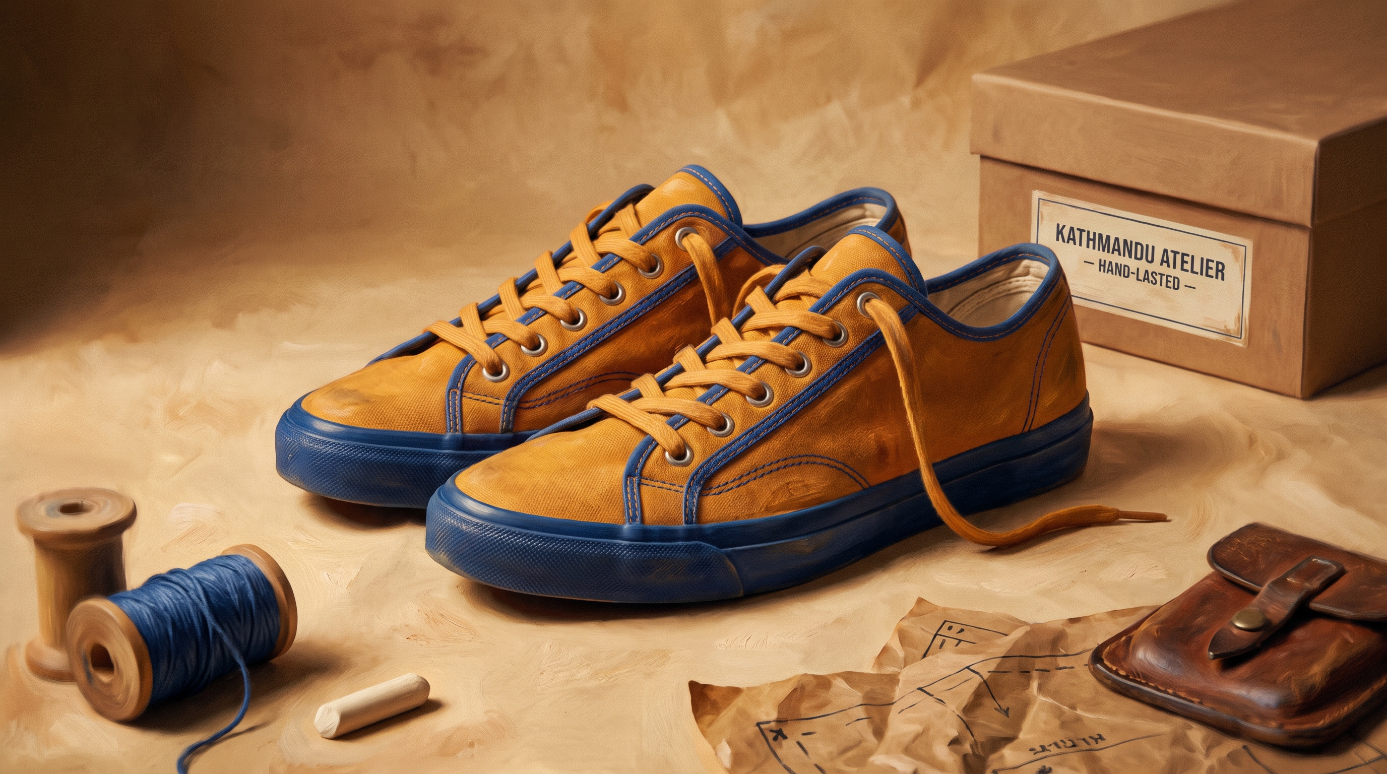 Footwear product shot
